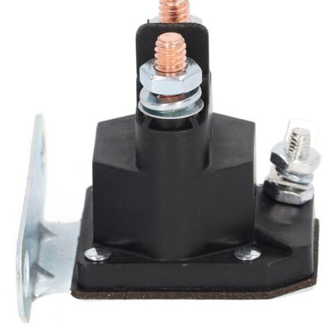 Interruptor de Relé para Arranque DC12V 030817 Piezas Profesionales para Cortacésped Hustler (1/2)
