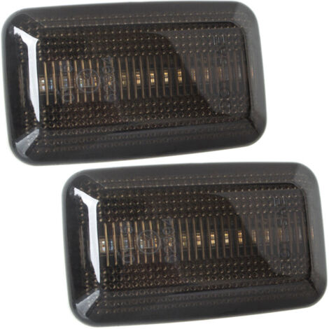 Luzes LED laterales dinámicas para VW Corrado, Golf I II, Jetta I II, 2 unidades, tono oscuro (1/4)