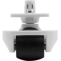 Rueda frontal silenciosa para aspiradoras robot Roborock S8/S7/Q7, compatible Xiaomi 1C/F9, accesorio de repuesto