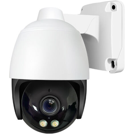 Kamera-Überwachung WiFi Außen ohne Fil4K, Drehung um 360°, automatische Überwachung, sofortige Alarmierung und Bewegungserkennung