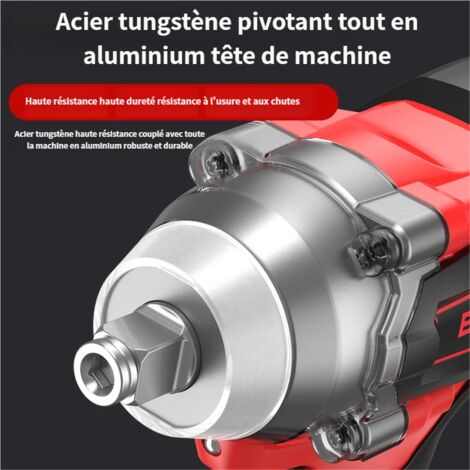 Chiave a Percussione Senza Spazzole 18V 180Nm 3000 Rpm Cacciavite a