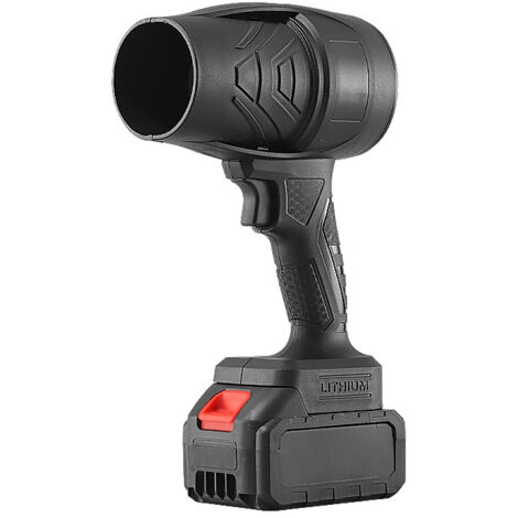 Soffiatore/aspiratore per foglie senza fili da 21 V, 35000 giri/min, soffiatore elettrico per la manutenzione di prati e giardini e la rimozione della polvere (1/4)