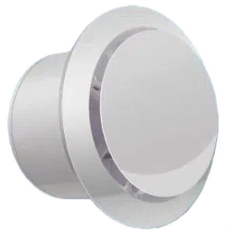 Ventilazione meccanica controllata (VMC) - Presa d'aria di diametro 100 mm - 160 metri cubi/ora - per bagni, cucine, servizi igienici