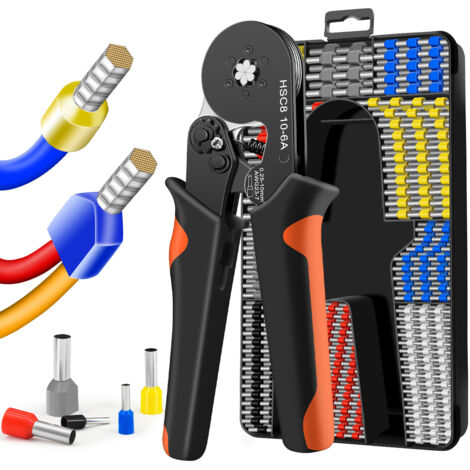Terminali elettrici a crimpare - Pinza a crimpare 0,25–10 mm² per connettori automobilistici impermeabili