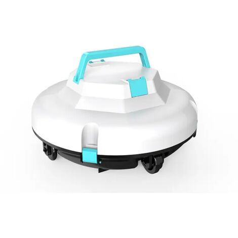 Robot intelligente per piscina: robot per piscina senza fili che pulisce il fondo e le pareti, potenza 28 W, sistema di filtrazione ultrafine, pulizia della linea di galleggiamento, ideale per piscine