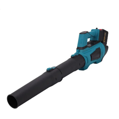 Soplador de hojas inalámbrico de 18 V para jardín y césped, compatible con batería Makita (no incluye batería ni cargador) (1 unidad + 2 baterías)