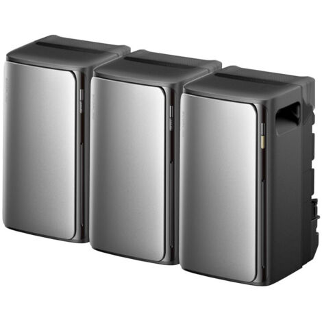 Ecoflow – Kit solaire autonome 5.76 kWh avec 2 batteries 1.92 kWh – Sortie AC 2300 W – AI intelligente – Plug & Play – 6000 cycles