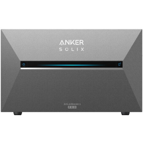 Anker – Batterie solaire 2.688Wh – Entrée PV 3.600W – Recharge bidirectionnelle 1.200W – IP65 – Installation Plug&Play – 6.000 cycles