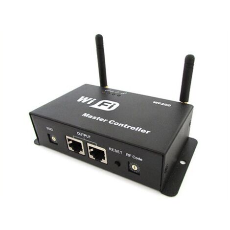 WiFi Multi Point Controller WF200 Master Centralina Madre Wireless Per Led RGB Controllabile Con Iphone Smartphone (1/3)
