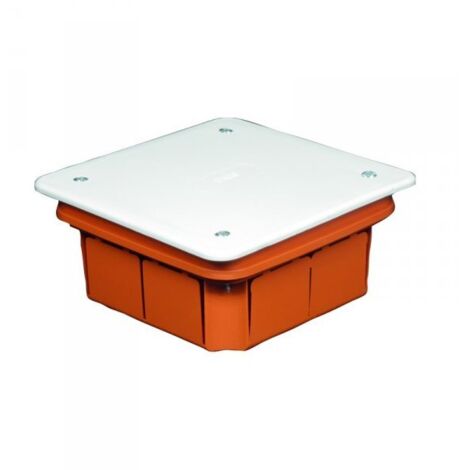 Cassetta Di Derivazione Da Incasso Muro IP40 Con Coperchio e Viti 92X92X45mm FAEG FG10208
