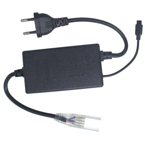 Spina Alimentatore Trasformatore Raddrizzatore 4 Pin Passo 12mm Connettore Rapido Tapo Incluso Per Striscia Led 220V RGB Modello Con Telecomando (1/3)