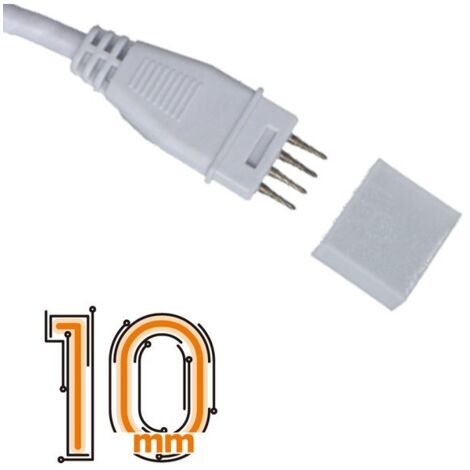 Spina Alimentatore Trasformatore Raddrizzatore 4 Pin Passo 10mm Connettore Rapido Tapo Incluso Per Striscia Led 220V RGB Modello Manuale (1/3)