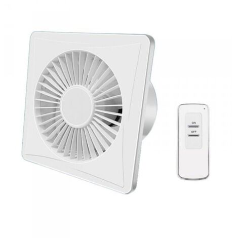 Ventola Aspirazione Bagno Da Muro o Soffitto 250X250mm Foro 180mm Profondità 103mm 22W 230V 50Hz 245m³/h 35dB