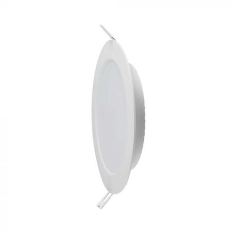 V-TAC Mini Pannello LED 6W Chip Samsung da Incasso Rotondo Bianco Freddo