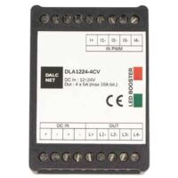 DLA1224-4CV Booster Amplificatore PWM 4 Canali 12V 24V 10A