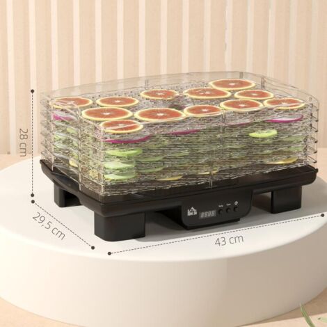 Déshydrateur Alimentaire 5 Plateaux Servappetit - Réglable, 350W, Neuf En Boîte