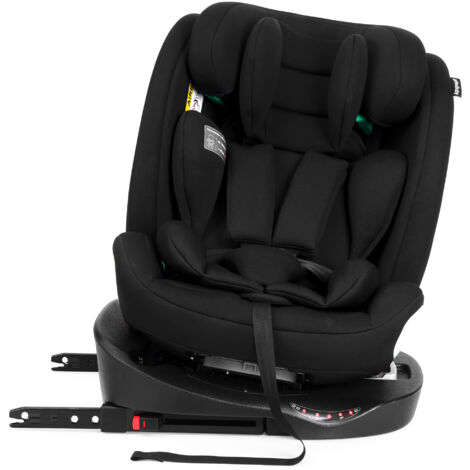 Siège Auto i-Size 360° et ISOFIX, Groupe 0-1-2 (0-36 kg), Homologué ECE R129, Installation Face et Dos à la Route, Noir