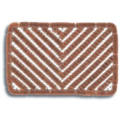 ASTRA OGOS 561.15 COCO BRUSH TAPIS FIL ACIER 40 X 60 CM AO561.15 (1/2)