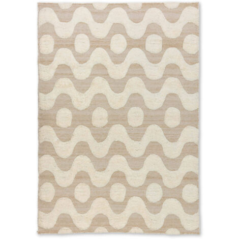 SCHÖNER WOHNEN Tapis « Milena » beige 60 x 110 cm avec sous-tapis (1/5)