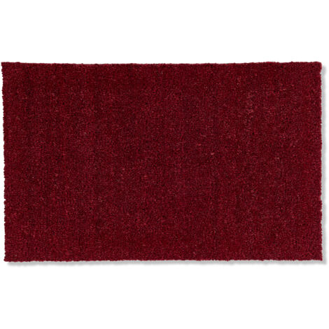ASTRA Paillasson 100% Coco pour l'extérieur couvert 60x90cm rouge (1/5)