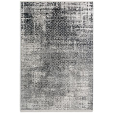 SW Tapis «Vision» fleurettes anthracite 80 x 150 cm Tapis (1/5)