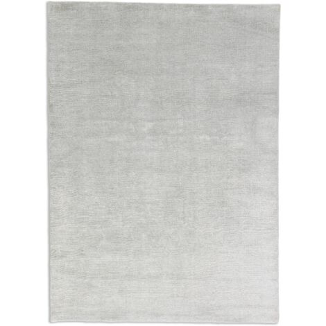 SW Tapis «Aura» argent 140 x 200 cm Tapis à poils doux (1/5)