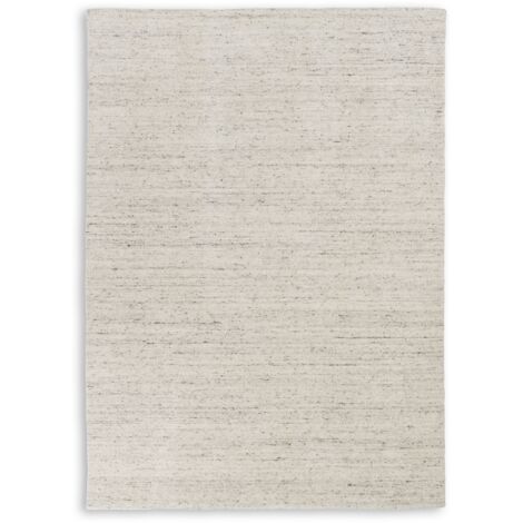 SW Tapis «Elara» blanc chiné 200 x 300 cm Tapis à poils doux (1/5)