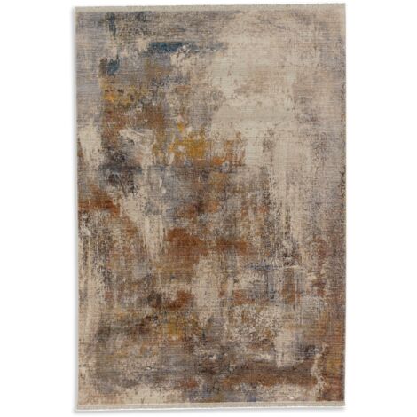 SW Tapis «Mystik» beige 70 x 140 cm Tapis à poils doux (1/5)