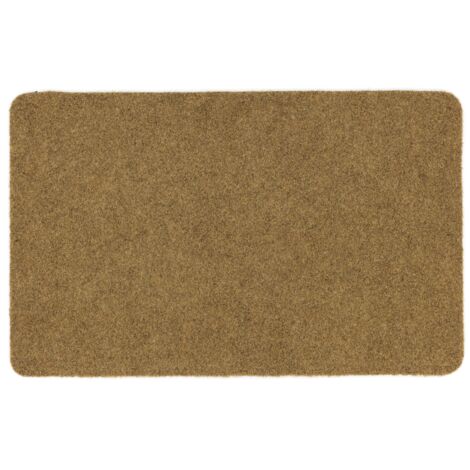 Paillasson extérieur et intérieur - 50 x 80 cm beige (1/3)