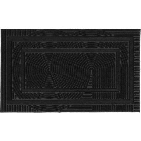 Paillasson extérieur et intérieur - 40 x 60 cm Beige/Marron (1/4)