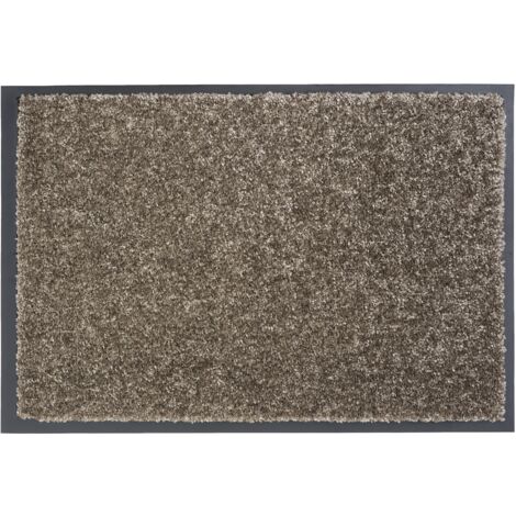 Paillasson extérieur et intérieur - 40 x 60 cm Taupe (1/3)