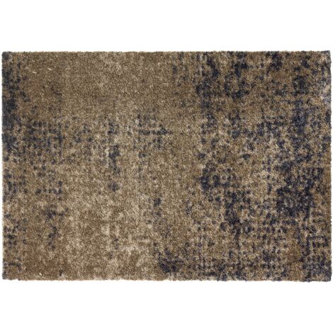 Paillasson d'intérieur - Tapis anti-salissures 50 x 70 cm Vintage taupe (1/3)