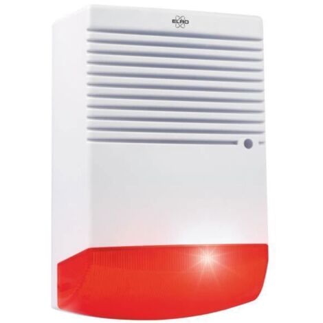 ELRO ADS1F Alarme factice avec lumière Clignotante LED - Fictive