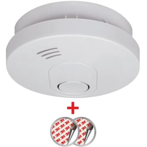 ELRO FS1510 Détecteur de fumée avec aimant - Batterie de 10 ans - avec norme européenne EN14604