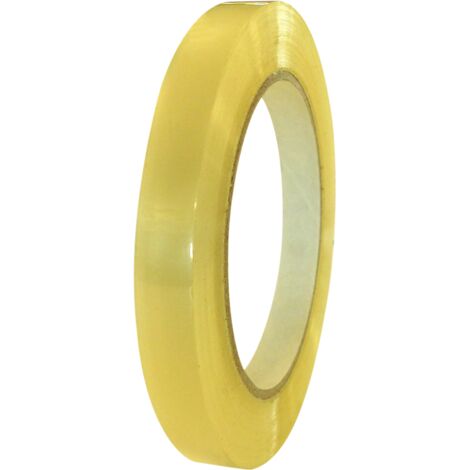 Lot de 144 Ruban adhésif polypropylène économique 12mmX100M Transparent