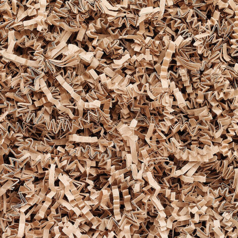 Lot de 10 Frisure de papier naturelle brune 80g/m2