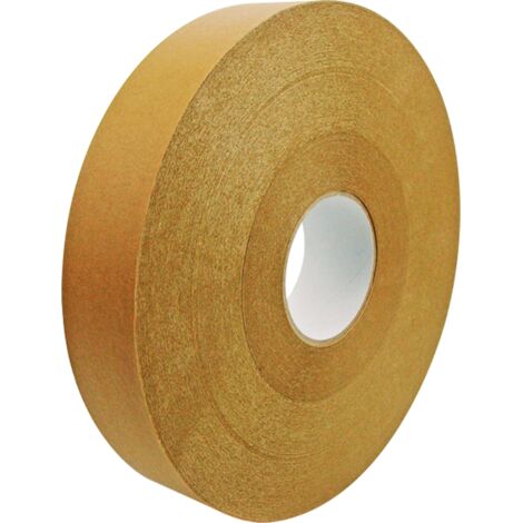 Lot de 6 Ruban adhésif kraft 60gr/m2 50mm x 500M Havane