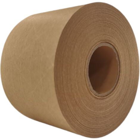 Lot de 18 Ruban adhésif kraft gommé armé 68 mm x 50 M Havane pour dévidoir Xtaper®