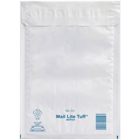 Lot de 100 Pochette plastique matelassée bulle 21 X 15 cm (1/4)