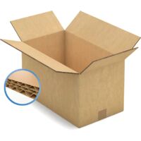 Lot de 70 Caisse carton américaine triple cannelure 50 x 40 x 40 cm