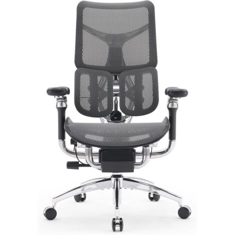 SIHOO Doro S300 Chaise de Bureau Ergonomique, Chaise d'ordinateur, Chaise de Jeu avec Support Lombaire Dynamique Double, accoudoirs coordonnés 6D(Noir)