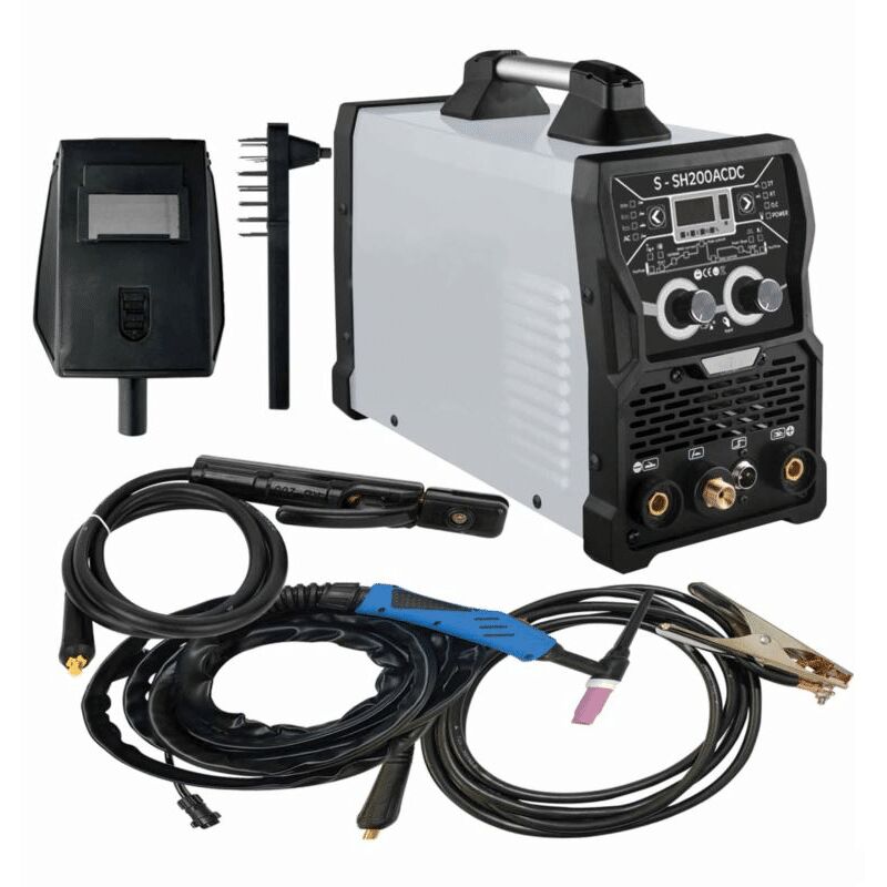 CASTER MMA/TIG/MIG - Saldatrice ad arco con tecnologia ad inverter 200Amp e funzione TIG/MMA - Saldatrice a filo continuo da 160Amp con funzione MIG/MMA. Certificate CE (TIG/MMA 200Amp