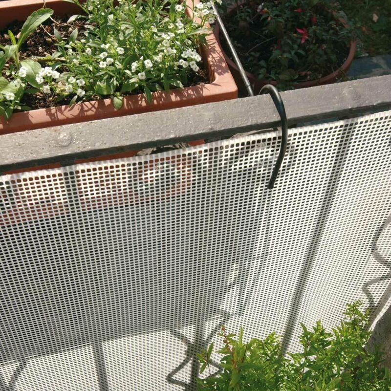 Rete Ombreggiante SUBTLETY In HDPE 150g/m² – 1.8x10 M, Verde Scuro, Protezione UV E Vento, Con Fascette