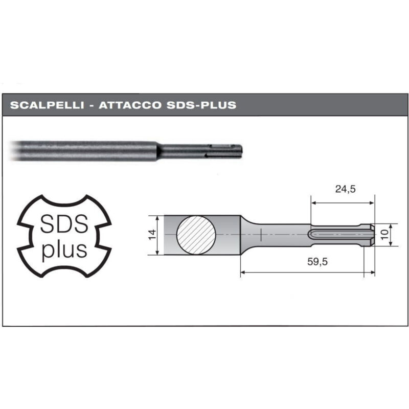 Fresa Diamantata Black Mountain ESD-TOOLS Ø52mm X 400mm | Punta Per Cemento Armato E Muratura | Attacco 1 1/4