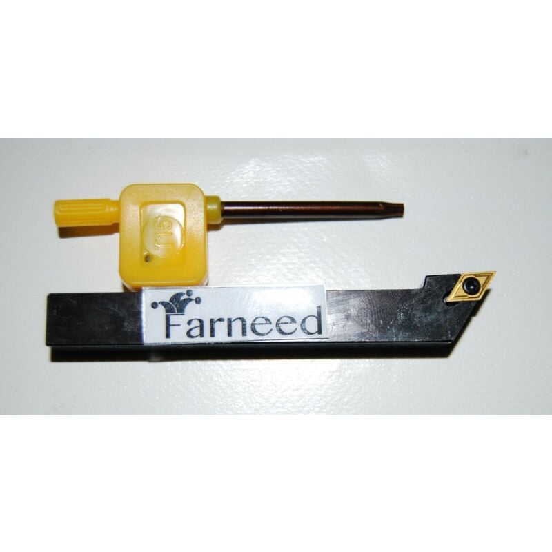 Set 10 Inserti Per Tornio Triangolari Lato 9mm - Placchette Di Precisione Per Utensili Da Lavorazione