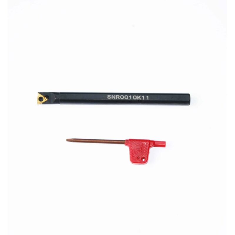 2X Snr0016Q16 16X180mm Portautensili Per Tornio Con 8 Pezzi Inserti 16ir Ag60 Barra Alesatrice Utensile Da Taglio Per Filettatura Interna~p118804368