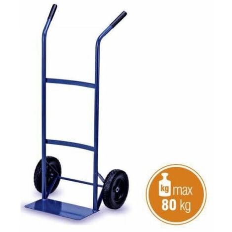 CARRELLO PORTAPACCHI PORTATUTTO PORTA PACCHI TRASPORTO PORTATA 80 KG RUOTE  001v