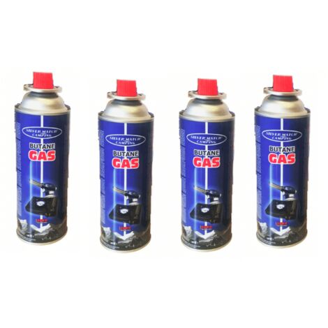 4 PZ BOMBOLETTA RICARICA CARTUCCIA GAS BUTANO DISERBANTE TERMICO FORNELLO CAMPEGGIO