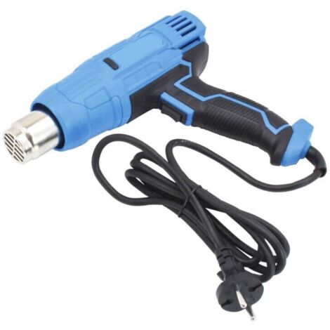 PISTOLA TERMICA SVERNICIATORE FONO CARROZZIERE ARIA CALDA 2000W 500 GRADI 281sa