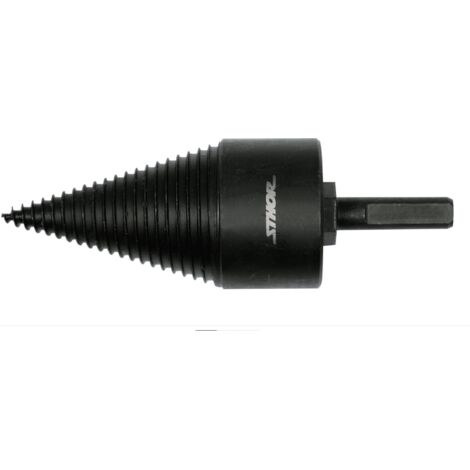 VITE CONICA SPACCALEGNA 45 MM FRESA LEGNO PUNTA PER TRAPANO 2 ATTACCHI PLUS 91TO